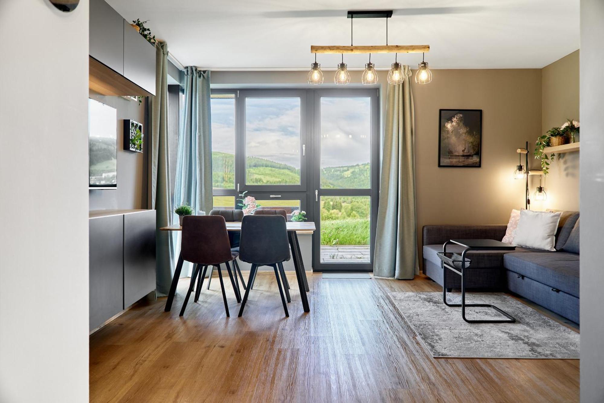 Appartamento Vyhledy Bez Hranic By Mountain Ways Loučná pod Klínovcem Esterno foto